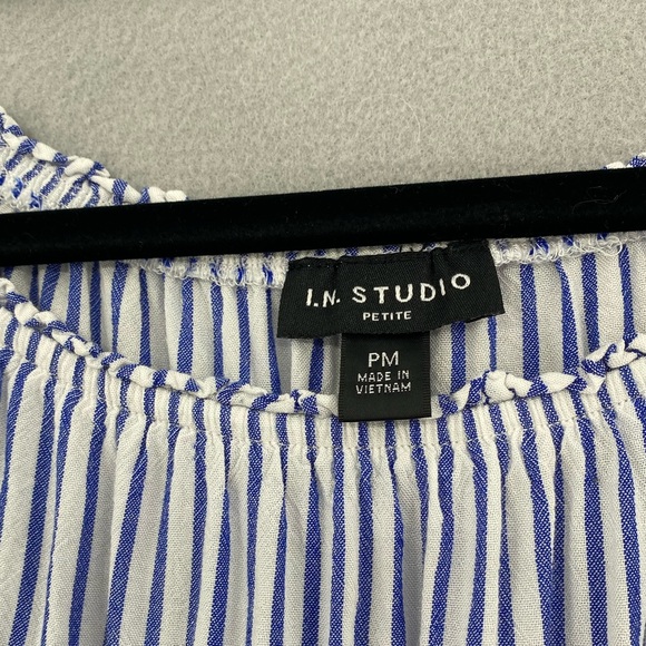 I.N. Studio Peasant Style Blouse - Picture 4 of 8